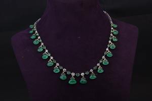 Luxury Synthetic Lab-Grown Round Brilliant Cut <b>Diamond</b> <b>Necklace</b> IGI Certification Rose Gold/<b>Silver</b>/Gold Options - Product Image 6