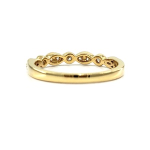 Bague de fiançailles en or jaune 18 carats avec diamant naturel, qualité supérieure, vente directe d'usine en Chine, cadeau de fête - Product Image 2