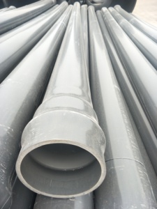 ท่อ <span class=keywords><strong>UPVC</strong></span> ขนาดเส้นผ่านศูนย์กลาง 400 มม. Dn400 สำหรับบำบัดน้ำ - Product Image 2