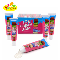 Prix d'usine OEM/ODM Tube de confiture pour cornet de crème glacée 15G Emballage en vrac