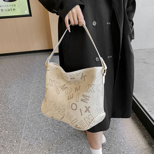 Sacs pour femmes rétro haut de gamme, sacs à fermeture éclair en PU, sacs à bandoulière larges, sacs à doublure en polyester portables - Product Image 6