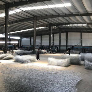 Boîte <span class=keywords><strong>en</strong></span> gabion tissée galvanisée à chaud, cage à pierres, gabion hexagonal à double torsion, treillis métallique pour la protection des berges <span class=keywords><strong>de</strong></span> rivière, panier <span class=keywords><strong>en</strong></span> gabion - Product Image 1