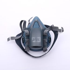 UT 7502 Suministro Directo de Fábrica, Máscara de Media Cara de Silicona 7502 <span class=keywords><strong>con</strong></span> Doble <span class=keywords><strong>Filtro</strong></span>, Protección Facial - Product Image 2