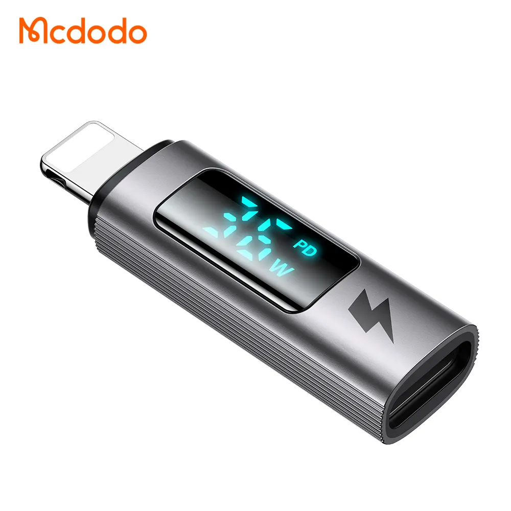 Mcdodo 610 Быстрая зарядка USB-C к интерфейсу Освещения Тестер питания с поддержкой дисплея DC Pd36w для iPad iPhone блок питания