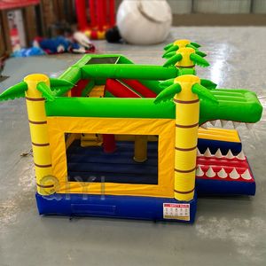 Châteaux gonflables en gros, château gonflable commercial, toboggan gonflable extérieur, château gonflable combiné pour enfants - Product Image 3