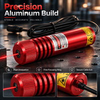 Module de positionnement laser rouge ZhonNa 638nm700, instrument d'analyse et de test d'alignement des roues avec ligne croisée et point, boîtier en aluminium