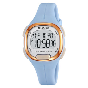 Skmei Digital Watch Tpu Strap 3Bar Water Resistant Unisex Sport Watch With <b>Light</b> And <b>Timer</b> Function - Product Image 5