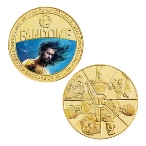 10 Monedas Conmemorativas de Metal de la Liga de la Justicia con Temática de Personajes de Películas de Marvel, Regalos Coleccionables - Product Image 4