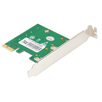 Tarjeta Controladora RAID de Hardware Lekuo PCIe X1-x16 SATA III 6Gbps de 2 Puertos con Chipset Asmedia ASM1061R para RAID 0/1/JBOD