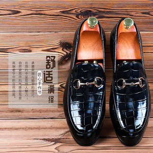 รองเท้าอ็อกซ์ฟอร์ดน้ำหนักเบาใส่สบายสำหรับผู้ชาย รองเท้าลำลองธุรกิจ หนัง PU สำหรับฤดูใบไม้ร่วง พร้อมรองรับอุ้งเท้า - Product Image 3