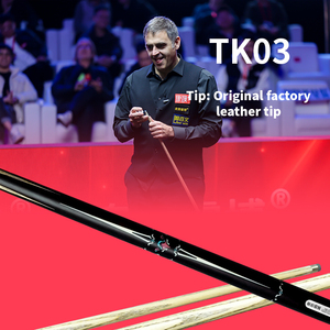 ASRB CUETK03 Stecca da Biliardo/Snooker in Acero Monopezzo con Giunto in Acciaio Inossidabile, Alta Qualità, Leggera, Punta in Pelle, per Nine-ball e Ronnie - Product Image 6