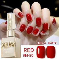 Nouveau Gel à Ongles Solide Rouge Tomate & Vin 2026, Vernis Gel UV Pigmenté Tendance pour Salon Professionnel et Conception Quotidienne des Ongles