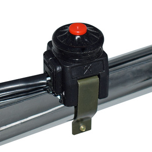 Interruptor de Motocicleta Motorola, Botón Rojo Individual, Montaje en Manillar sin Bloqueo, Interruptor Modificado de 22 mm de Uso General - Product Image 3