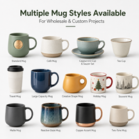Taza de Cerámica de Porcelana Fina con Logotipo de Cobre Grabado, Estilo Moderno y Minimalista, con Cuchara, Decoración Estética para el Hogar, Taza de Café, Regalo Promocional al por Mayor