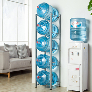 Nước Cooler Jug Giá 5 gallon nước Giữ chai lưu trữ Kệ 3 Tier Heavy Duty Stackable Tủ nước Dispenser Organizer F - Product Image 5