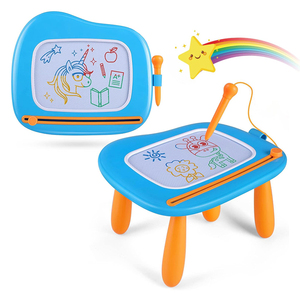 Juguetes de Cumpleaños para Niñas Pequeñas con Letras y Números Magnéticos, Pizarra de Aprendizaje, Tablero de Dibujo Magnético para Niños Pequeños - Product Image 1