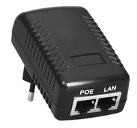 Adaptateur Ethernet mural non standard Injecteur PoE 48V pour commutateur PoE Telecom Power