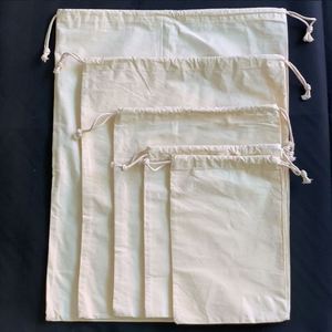 Wholesale Customization Jewelry Packing <b>Fabric</b> Cotton Small Drawstring Pouch <b>Bag</b> - Product Image 2