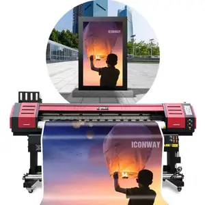 2023 Digitale Kleur Inkjet 25M Eco Oplosmiddel Printer