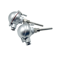 Sonde de température industrielle à filetage fixe Pt100 RTD, sonde gainée WZPK, filetage M20 M27 G1/2 G3/4, IP66, OEM ODM