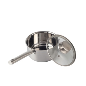 Olla para Salsas de Acero Inoxidable con Construcción Tri-Ply Clad para Cocina de Inducción - Product Image 4