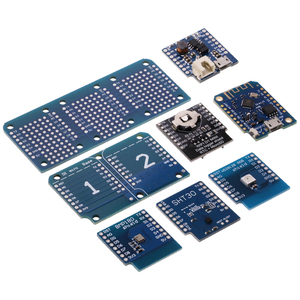 D1 Mini Pro WiFi Placa de desarrollo <span class=keywords><strong>NodeMcu</strong></span> Lua WS2812 RGB DHT11 AM2302 de BMP180 Matrix LED escudo para WeMos Kit de bricolaje - Product Image 3