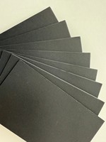 A3 A4 2mm 3mm d'épaisseur de papier noir pour les boîtes de papier Watch Packaging