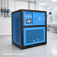 Sécheur d'air frigorifique 16 bars de pression de service 1,2-13 Nm³/min Réfrigérant écologique Pompe PLC automatique Moteur à engrenages Alimentation