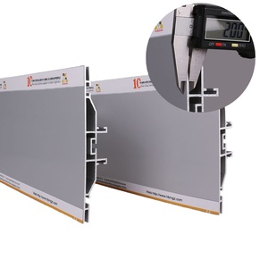 160mm hai mặt vải lightbox đùn nhôm không khung quảng cáo hiển thị với dịch vụ xử lý cắt - Product Image 2