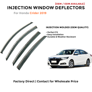 Deflectores de Ventana Laterales para Toyota LC200 2008-2019 Protector de Lluvia Accesorios de Coche - Product Image 2