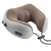 Offre Spéciale 2026 Coussin de massage cervical en forme de U, doux, à récupération lente, 3 intensités, simulation de pétrissage manuel, sans fil et filaire, pour le voyage