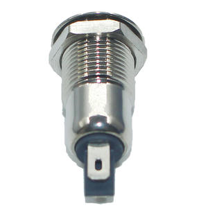 22 мм 12/24/110/220 В Rgb панель крепление Одиночная силовая лампа водонепроницаемый IP67 мини оборудование светодиодный металлический индикатор - Product Image 3