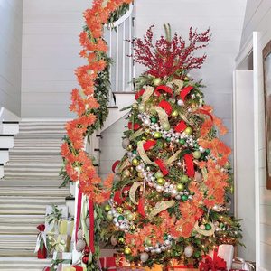Guirlande de feuilles <span class=keywords><strong>d</strong></span>'érable, <span class=keywords><strong>d</strong></span>écoration de vigne suspendue, artificielle, pour l'<span class=keywords><strong>automne</strong></span>, <span class=keywords><strong>d</strong></span>écor de remerciement pour la maison, 5/12 paquets - Product Image 6