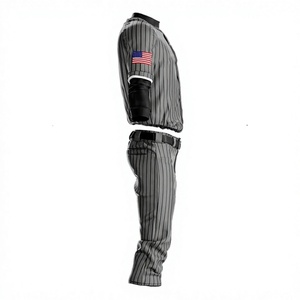 Conjunto de Pantalones y Camiseta de Béisbol para Hombre, Secado Rápido, Transpirable, Tallas Grandes, Todas las Temporadas, Corte Regular para Adultos - Product Image 3