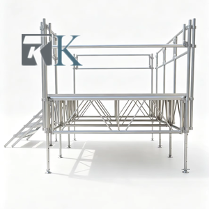 Aluminum Alloy Customized Size Height Event Concert Stage With Stairs - Product Image 1