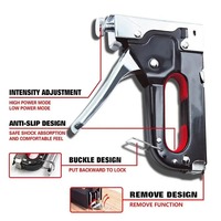 Outils multifonctionnels durables 3 en 1, manuels, robustes et 600 agrafes pour le rembourrage, le matériel de fixation, la menuiserie.