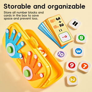 ของเล่นนับนิ้วเสริ<span class=keywords><strong>ม</strong></span>สร้างควา<span class=keywords><strong>ม</strong></span>รู้ทาง<span class=keywords><strong>คณิต</strong></span>ศาสตร์ AJB สำหรับเด็กอนุบาล ของเล่นเสริมพัฒนาการด้านตัวเลขสำหรับเด็กชาย - Product Image 6