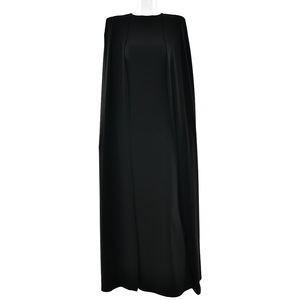 <span class=keywords><strong>Vestido</strong></span> Largo Elegante <span class=keywords><strong>de</strong></span> Otoño Invierno <span class=keywords><strong>para</strong></span> Mujer, <span class=keywords><strong>para</strong></span> <span class=keywords><strong>Fiesta</strong></span> o Evento, Color Sólido, Cuello Redondo, Plisado, Ajustado - Product Image 6