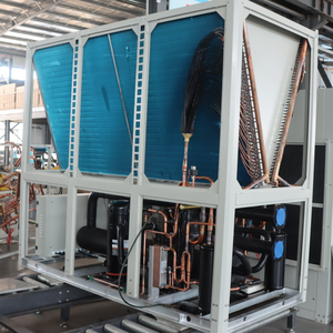 Módulo refrigerado por aire Sistema de enfriador de agua industrial Fuente de aire de agua enfriada Bomba de calor de agua enfriador de aire Coooing 50HP - Product Image 2