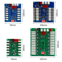 Placa de Control de Bloqueo RS485 de Silicona Antiinterferencias, Placa de Relés Aislada con Optoacoplador, 12, 16, 32 Canales, CC 12V 24V, Sistema de Cerradura Inteligente