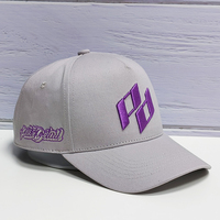 Gorra de Béisbol Bordada en 3D de Dos Tonos, Estilo A-Frame, 5 Paneles, Ajustable, Cómoda, para Viajes, Golf, Tenis, con Logotipo Personalizado