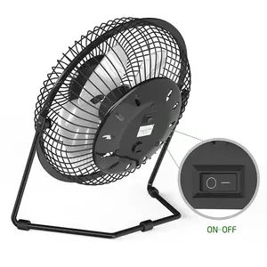 Ventilador de mesa portátil usb, novo estilo, plástico, recarregável, alta compatível, design de metal, mini ventilador de mesa