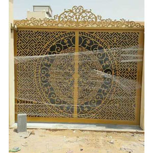 <span class=keywords><strong>Suisse</strong></span> Royal Designs Métal Forgé Aluminium Art Gate Dernières Industrial Swing Auto Entrée Principale Aluminium <span class=keywords><strong>Villa</strong></span> Gate - Product Image 4