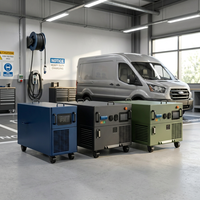 Chargeur de véhicule électrique mobile BESS 30 kW avec connecteur CCS2 Type 2, station de charge hors réseau pour flotte, certifié CE, IP65