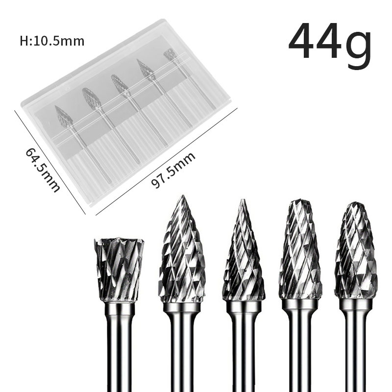 5pcs double thread 3-6mm transparent box [44g]