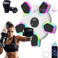 Appareil d'entraînement électronique de boxe, cible murale musicale intelligente pour la boxe, équipement de fitness anti-stress