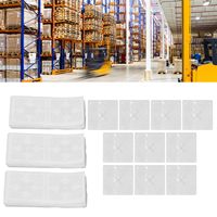 Étiquette RFID UHF 50x50mm, 860-960mhz, autocollants RFID, étiquette adhésive réinscriptible, étiquette marquable pour la gestion des entrepôts
