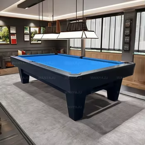 Table de billard de style moderne de 9 pieds, ardoise noire de qualité supérieure, cadre en alliage d'aluminium, table de billard d'intérieur pour bar - Product Image 5