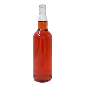 تصميم مخصص عصير عافية روح النبيذ الفودكا فارغة ، زجاجات زجاجية ciroc