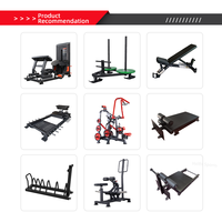 Équipement de gymnastique série d'entraînement professionnel Lat Pull Down Machine avec banc